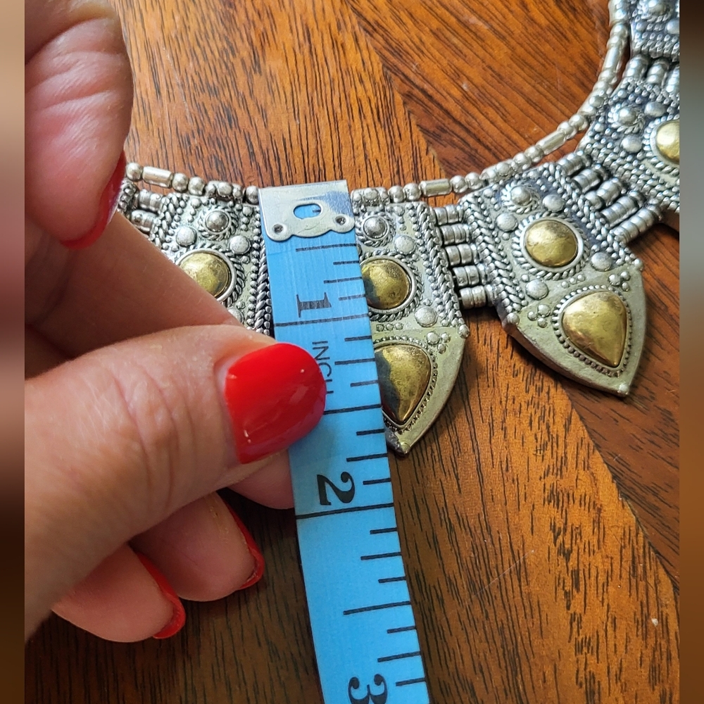 Lucky Brand Silver and Gold Fish Necklace - Picture 5 of 10